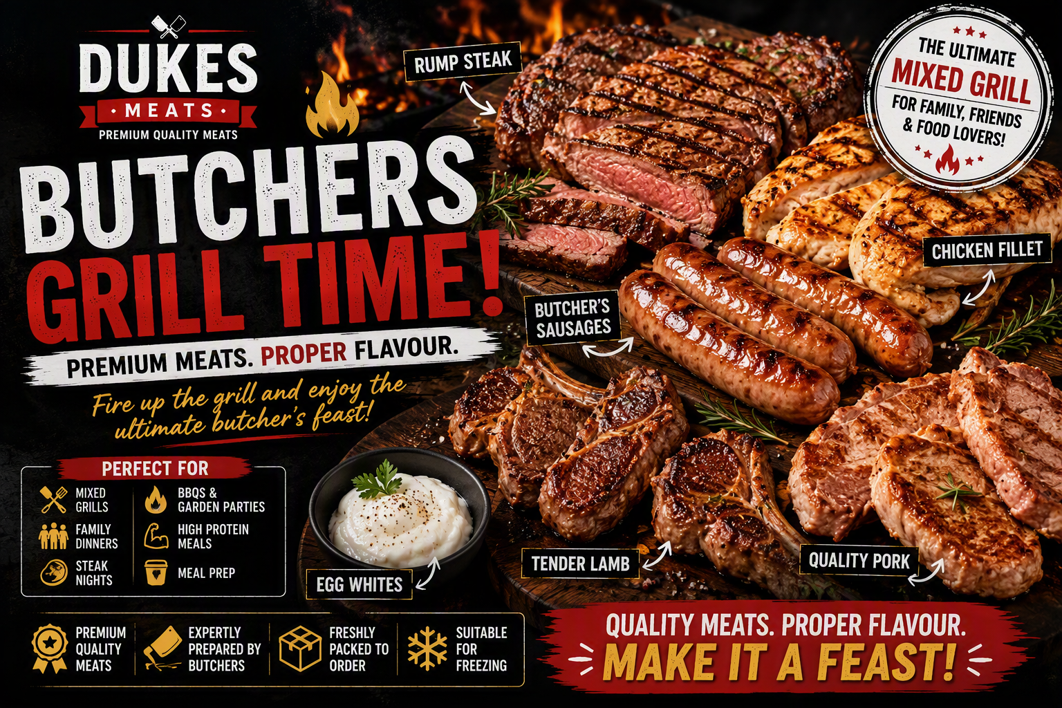 BUTCHERS GRILL TIME!  | Dukes Meats