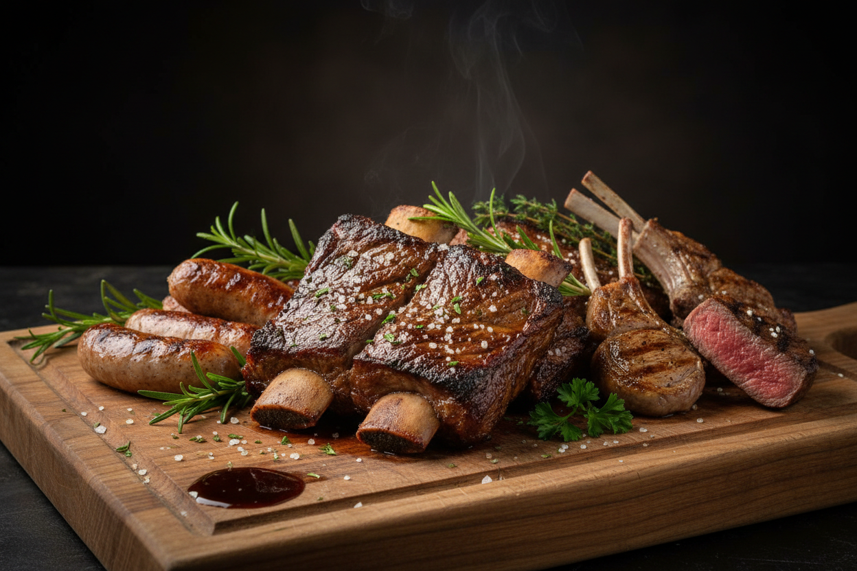 Butchers Classic Beef Short Rib Mixed Grill | Dukes Meats