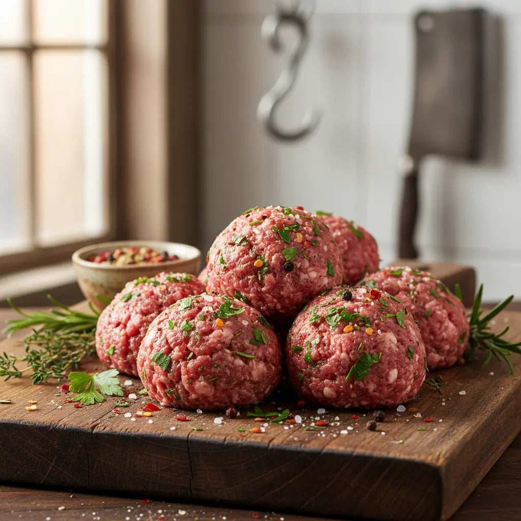 Butcher's Traditional Beef Meatballs Tican