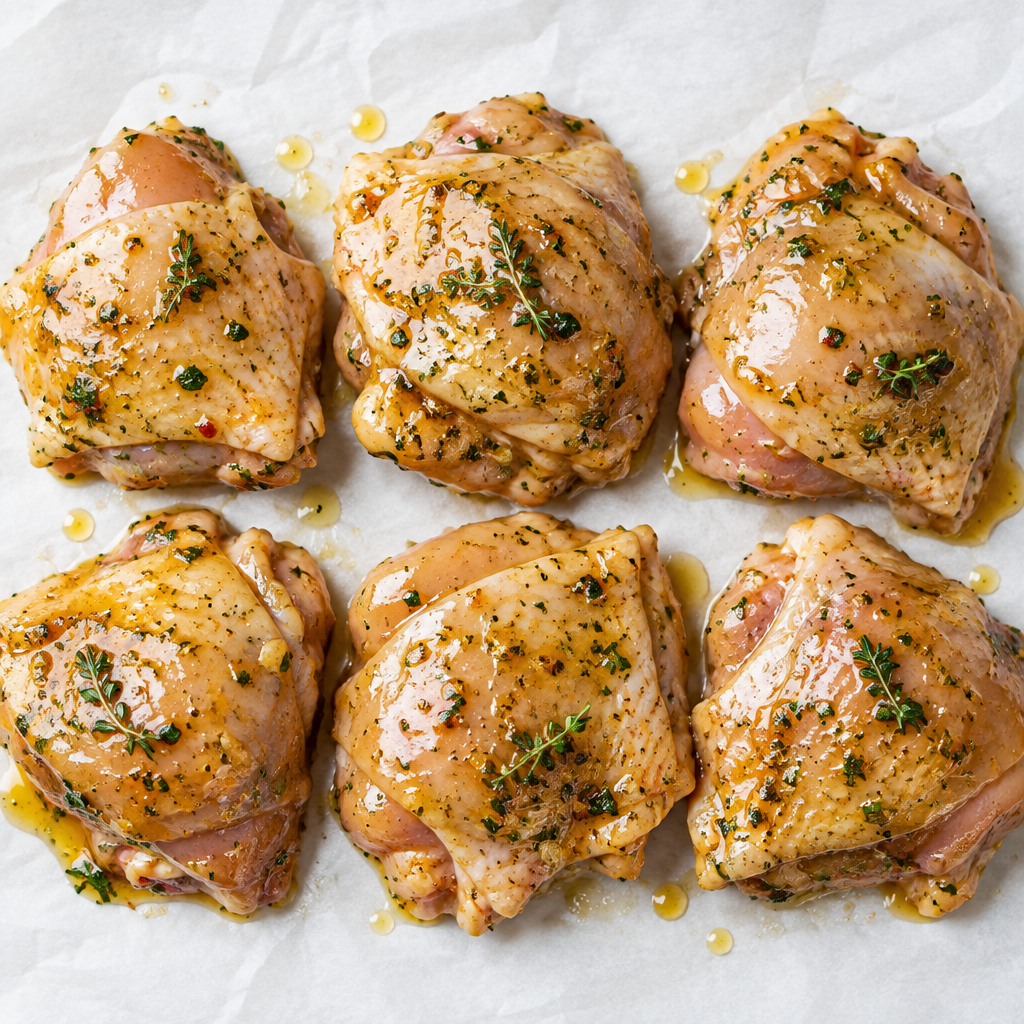 Glazed Chicken Thighs