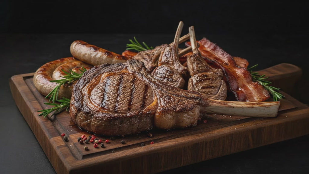Butchers Classic Tomahawk Steak Mixed Grill | Dukes Meats