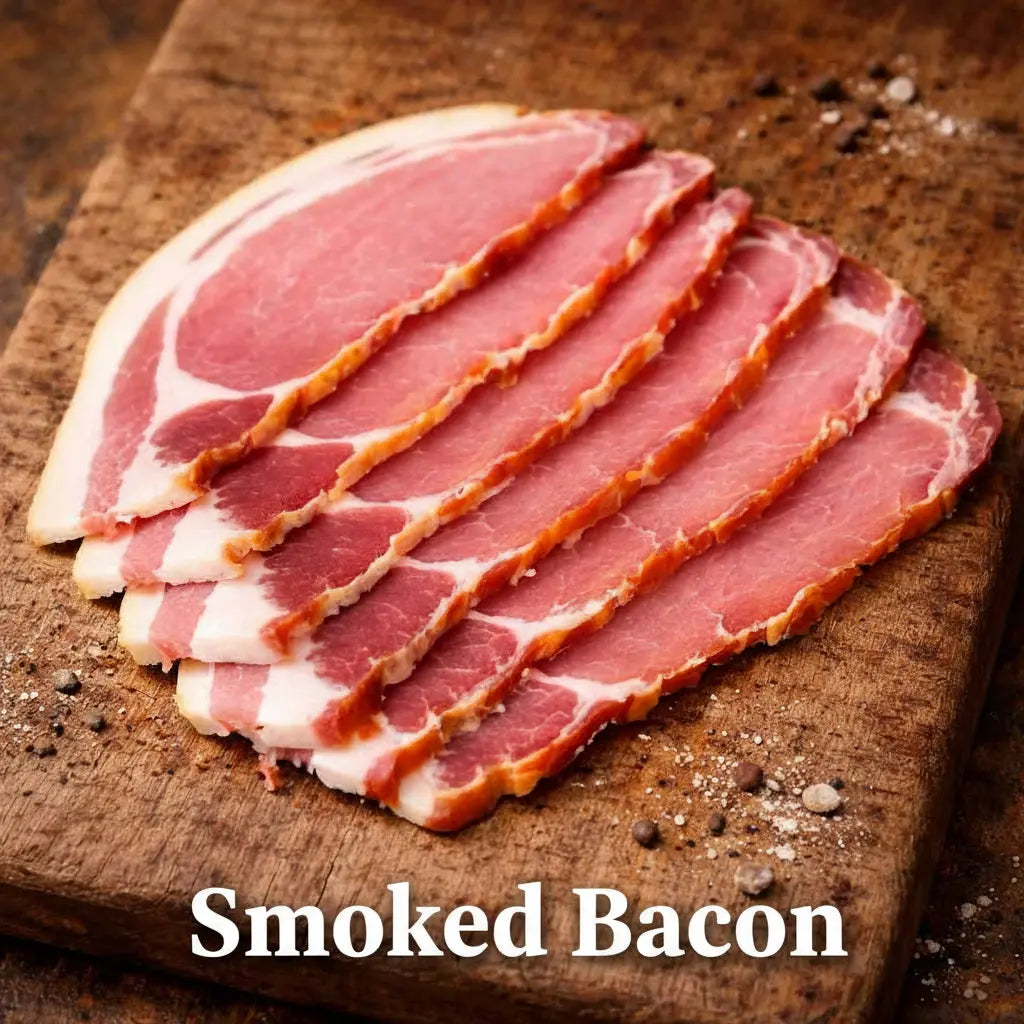 Dry Cured Sliced Smoked Back Bacon Tican